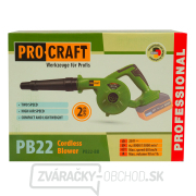 Aku fukár Procraft PB22 (bez batérie a nabíjačky) | PB22bb Náhľad