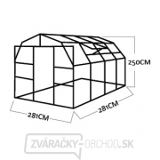 Skleník KOMFORT TITAN 8000 STRONG - 22 Skleník KOMFORT TITAN 8000 STRONG - 22 náhled