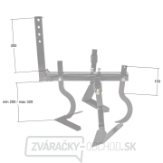 Nastaviteľná plečka/radlo pre kultivátor Hahn & Sohn Cedrus GL06 Náhľad