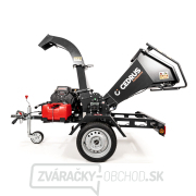 Hahn & Sohn Cedrus R13 - profesionálny prívesný drvič konárov s benzínovým motorom Loncin 18 kW Náhľad