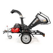 Hahn & Sohn Cedrus R13 - profesionálny prívesný drvič konárov s benzínovým motorom Loncin 18 kW Náhľad