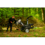 Hahn & Sohn Cedrus R13 - profesionálny prívesný drvič konárov s benzínovým motorom Loncin 18 kW náhled