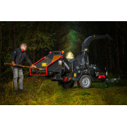 Hahn & Sohn Cedrus RBD16 - profesionálny bubnový drvič konárov s hydraulickým podávačom a prívesom kategórie B náhled