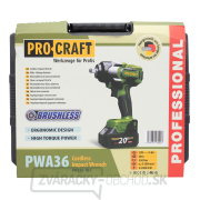 Aku rázový uťahovák Procraft PWA36 1B | PWA36-1B-C náhled