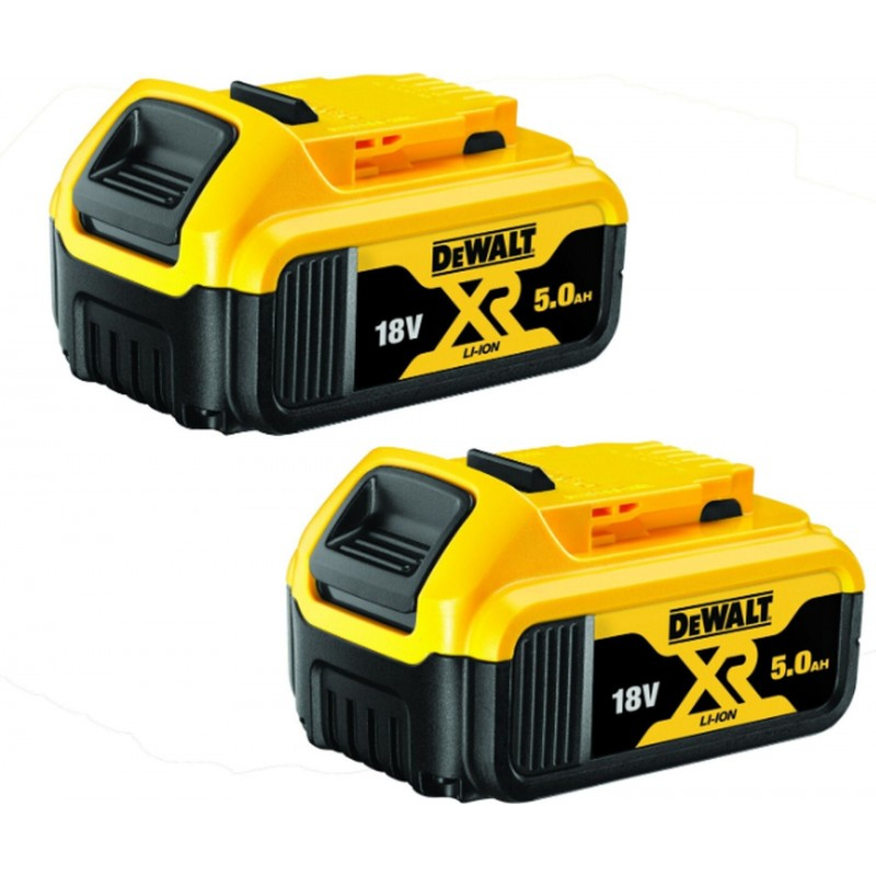 DeWALT DCB184P2 18V štartovacia sada 2 akumulátorov 5Ah DCB184P2