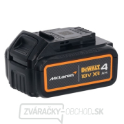 Príklepová vŕtačka DEWALT x McLaren F1 Team 18V XR s bezuhlíkovým motorom - 1 × 4 Ah batéria + nabíjačka náhled
