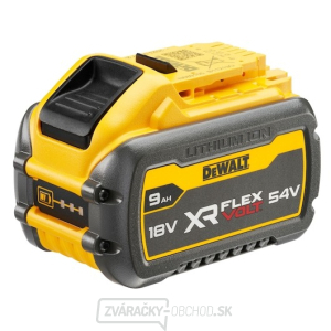 DeWALT 54V XR 9Ah FLEXVOLT® základná sada s dvoma akumulátormi gallery main image