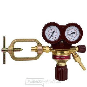 Sherman MAXI reduktor acetylénu RX-A s uzatváracím ventilom gallery main image