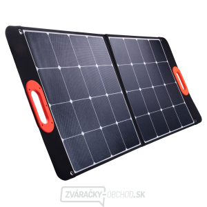 panel solárny nabíjací, skladací, MC4, USB, 100W gallery main image