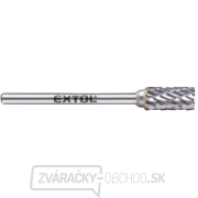 fréza karbidová, valcová s čelným ozubením, ⌀6x13mm, ⌀stopky 3mm, sek stredná (double-cut) gallery main image