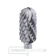 fréza karbidová, valcová s guľovým čelom, ⌀6x13mm, ⌀stopky 3mm, sek stredná (double-cut) Náhľad