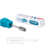 fréza karbidová, valcová s guľovým čelom, ⌀6x13mm, ⌀stopky 3mm, sek stredná (double-cut) Náhľad