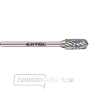 fréza karbidová, valcová s guľovým čelom, ⌀6x13mm, ⌀stopky 3mm, sek stredná (double-cut) gallery main image