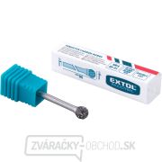 fréza karbidová, guľová, ⌀6mm, ⌀stopky 3mm, sek stredná (double-cut) Náhľad