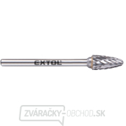 fréza karbidová, okrúhly oblúk, ⌀6x13mm, ⌀stopky 3mm, sek stredná (double-cut) fréza karbidová, okrúhly oblúk, ⌀6x13mm, ⌀stopky 3mm, sek stredná (double-cut) gallery main image