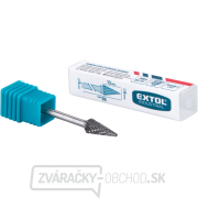 fréza karbidová, kónická-ihlan, ⌀6x13mm, ⌀stopky 3mm, sek stredná (double-cut) Náhľad