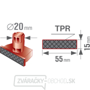 zarážky vymedzovacia sada 4ks, k multif. stolom s otvormi O 20mm Náhľad