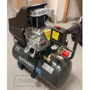 AKCIOVÁ SET SETMB-K102, Olejový kompresor 24l, 230V s príslušenstvom | 2500W | Matabro (BAZAR) gallery main image