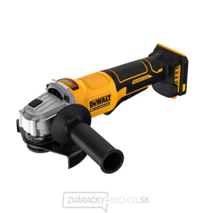 Uhlová brúska 18V XR 125 mm s bezuhlíkovým motorom a pádlovým spínačom (bez aku) Uhlová brúska 18V XR 125 mm s bezuhlíkovým motorom a pádlovým spínačom (bez aku) gallery main image