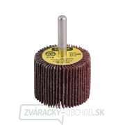 Kotúč lamelový brúsny na stopke, O 40x30x6mm, P40 Kotúč lamelový brúsny na stopke, O 40x30x6mm, P40 gallery main image