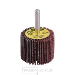 Kotúč lamelový brúsny na stopke, O 40x30x6mm, P40 Kotúč lamelový brúsny na stopke, O 40x30x6mm, P40 gallery main image