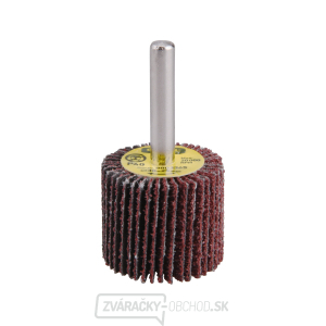 Kotúč lamelový brúsny na stopke, O 30x25x6mm, P40 gallery main image