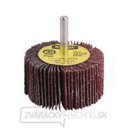 Kotúč lamelový brúsny na stopke, O 60x30x6mm, P40 Kotúč lamelový brúsny na stopke, O 60x30x6mm, P40 gallery main image