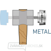 Náhradný oceľový koniec k paličke 8811121, O 40mm Náhľad