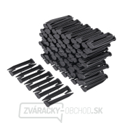 skoby plastové pre obvodový drôt, 100ks skoby plastové pre obvodový drôt, 100ks gallery main image