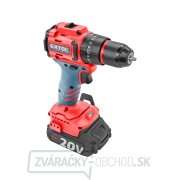 Vŕtací skrutkovač aku s príklepom SHARE20V, BRUSHLESS, 2Ah (2×) Vŕtací skrutkovač aku s príklepom SHARE20V, BRUSHLESS, 2Ah (2×) náhled