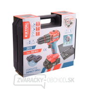 Vŕtací skrutkovač aku s príklepom SHARE20V, BRUSHLESS, 2Ah (2×) Vŕtací skrutkovač aku s príklepom SHARE20V, BRUSHLESS, 2Ah (2×) náhled