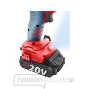 Vŕtací skrutkovač aku s príklepom SHARE20V, BRUSHLESS, 2Ah (2×) náhled