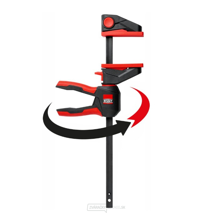 Zvierka jednoručná, otočné držadlo Bessey EZ360M 154-302mm