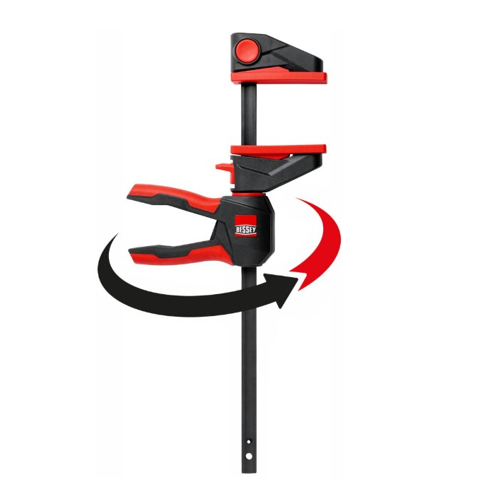 E-shop Zvierka jednoručná, otočné držadlo Bessey EZ360M-30 154-454mm EZ360M-30