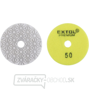 kotúč diamantový leštiaci na obklady, O100mm, P50, suchý zips gallery main image