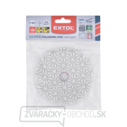 kotúč diamantový leštiaci na obklady, O100mm, P100, suchý zips Náhľad