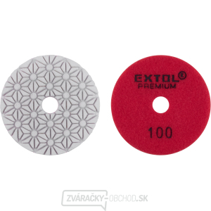 kotúč diamantový leštiaci na obklady, O100mm, P100, suchý zips kotúč diamantový leštiaci na obklady, O100mm, P100, suchý zips gallery main image