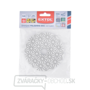 kotúč diamantový leštiaci na obklady, O100mm, P400, suchý zips Náhľad