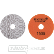 kotúč diamantový leštiaci na obklady, O100mm, P1500, suchý zips gallery main image