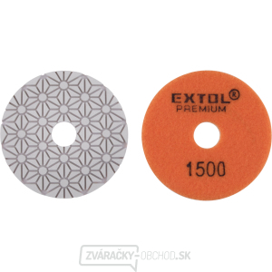 kotúč diamantový leštiaci na obklady, O100mm, P1500, suchý zips kotúč diamantový leštiaci na obklady, O100mm, P1500, suchý zips gallery main image