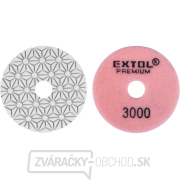 kotúč diamantový leštiaci na obklady, O100mm, P3000, suchý zips gallery main image