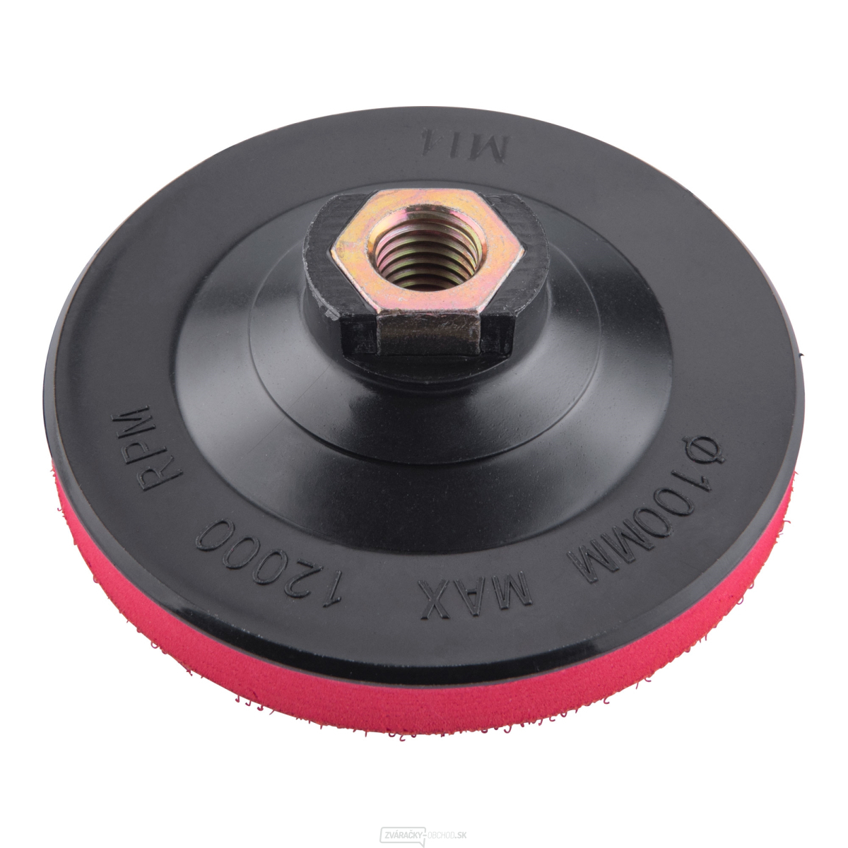 Nosič brúsnych výsekov - M14, suchý zips, O100mm