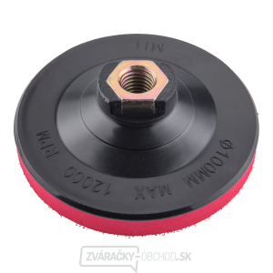 Nosič brúsnych výsekov - M14, suchý zips, O100mm Nosič brúsnych výsekov - M14, suchý zips, O100mm gallery main image