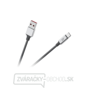 Kábel REBEL RB-6011-200-B USB 3.0/USB-C 2m Black gallery main image