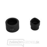 Dierkovač plechu kruhový, priemer 27 mm gallery main image