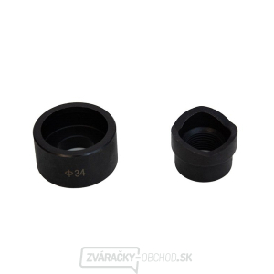 Dierkovač plechu kruhový, priemer 34 mm gallery main image