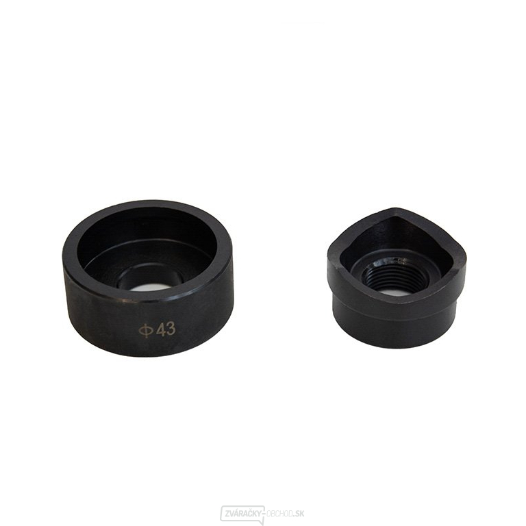 Dierkovač plechu kruhový, priemer 43 mm