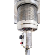 PRECIS - záhradný ohrievač vr. príslušenstvo - strieborné Náhľad