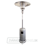 PRECIS - záhradný ohrievač vr. príslušenstvo - strieborné gallery main image