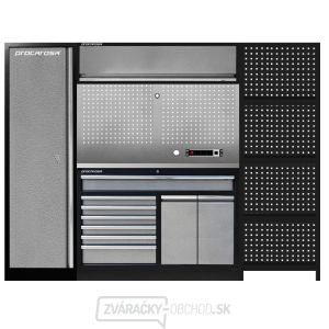 Zostava dielenského nábytku Procarosa PROFI TGC-1390-680 Pracovná doska:: nerezová gallery main image